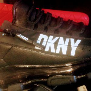 DKNY Black tennis shoes